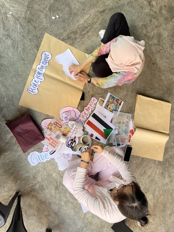 UMISA event materials and student activity items